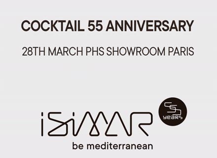 iSiMAR – 55th Anniversary Party events – Paris, PHS showroom
