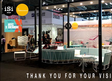 iSimar – Thank you for your visit, NYC – ICFF 2017